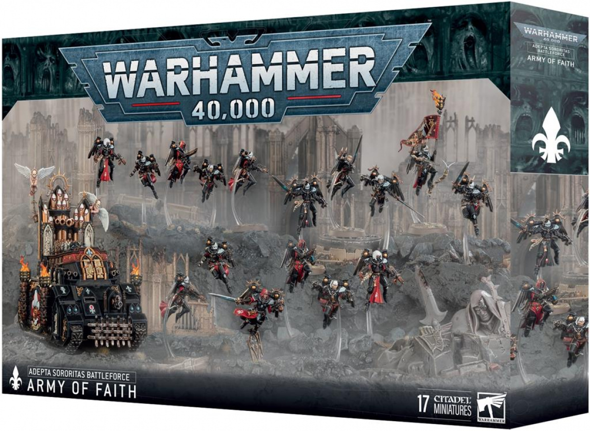 Adepta Sororitas Battleforce Army Of Faith