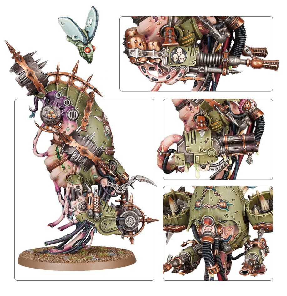 Death Guard Foetid Bloat-drone - obrazek 5