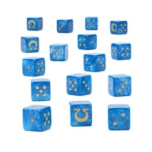 Ultramarines Dice Set - obrazek 2
