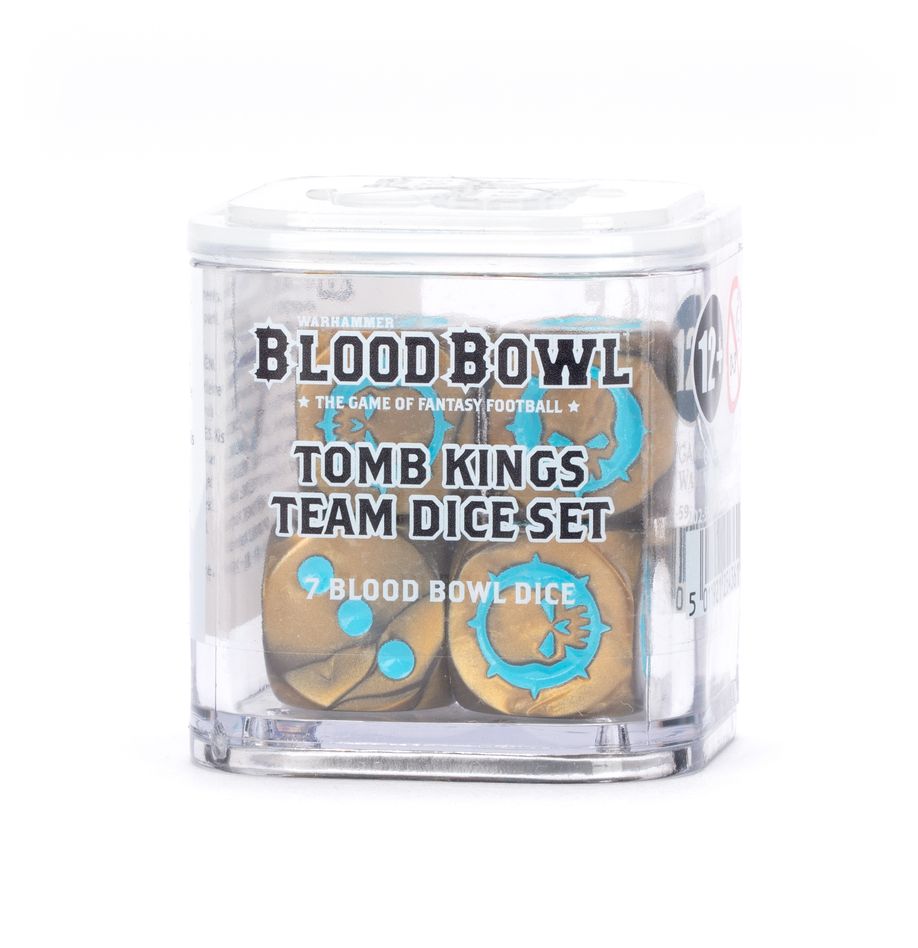 Blood Bowl Tomb Kings Team Dice Set